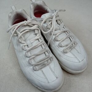 Skechers Shape Ups women's 7.5 White leather Slip